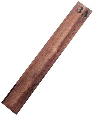 Fretboard Blank Unfinished Wood Fingerboard for Guitar Luthier Making, Ebony, Wenge, Rosewood, Padauk, Maple, Cocobolo Raw Wood Material for Custom Guitar Fingerboard Replacement (Peltogyne 520) in Kuwait