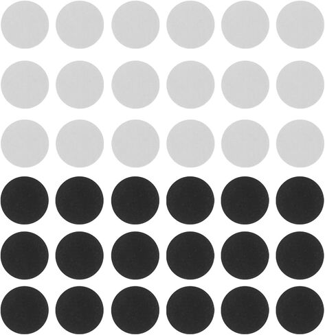 DECHOUS 200pcs Guitar Fretboard Side Dot Markers 6x2.5mm Acrylic Inlay Dots in White and Black for Guitar Fingerboard Luthier Repair Easy Installation and Sturdy Design in Kuwait