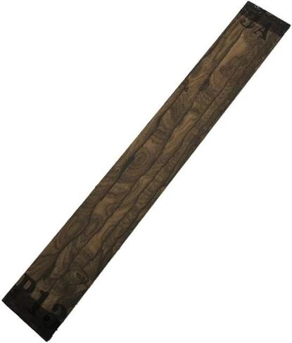 Fretboard Blank Unfinished Wood Fingerboard for Guitar Luthier Making, Ebony, Wenge, Rosewood, Padauk, Maple, Cocobolo Raw Wood Material for Custom Guitar Fingerboard Replacement (Peltogyne 520) in Kuwait
