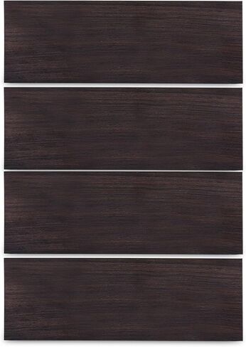 Bewinner 4Pcs Ebony Lumber Block Wood Timber Handle Plate for Instruments DIY Tools, 12x4x2.5cm Solid Ebony Wood for Music Instruments & Craft in Kuwait