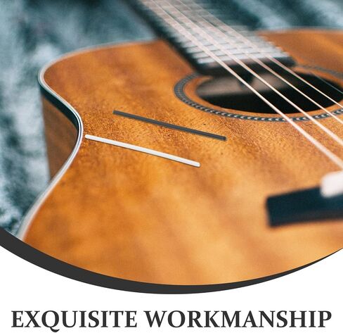 60 قطعة من أقلام تحديد النقاط الجانبية للجيتار من Toddmomy 2 مم × 50 مم Abs Fretboard Edge موضع نقاط بديلة للجيتار والبيس والقيثارة مع سهولة التركيب للإصلاح وصناعة الجيتار بنفسك in Kuwait
