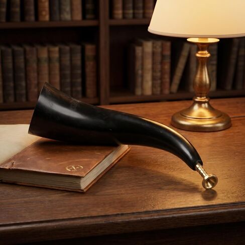 بوق بقرة أصلية من كيسانجل - دعامة تشجيع للقرن الطبيعي لألعاب كرة القدم - أداة موسيقية فريدة من نوعها لمستلزمات أداء الحفلات in Kuwait
