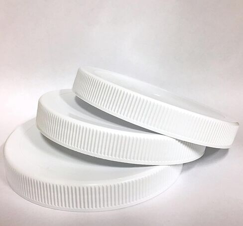 GOLDEN HARVEST SQUARE GLASS CANISTER JAR REPLACEMENT LIDS | FRESHNESS / SAFETY LINERS INCLUDED in Kuwait