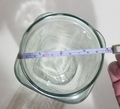GOLDEN HARVEST SQUARE GLASS CANISTER JAR REPLACEMENT LIDS | FRESHNESS / SAFETY LINERS INCLUDED in Kuwait