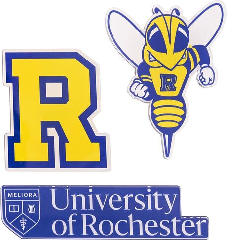 Desert Cactus University of Rochester Acrylic Magnet 3 Pack UR Yellowjackets Decorative Design Officially Licensed (Magnet Set A) in Kuwait