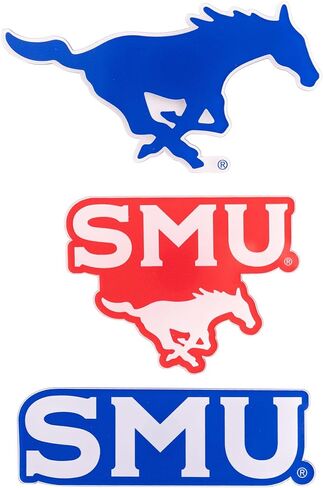 Desert Cactus Southern Methodist University Acrylic Magnet 3 Pack SMU Mustangs Decorative Design Officially Licensed (Magnet Set A) in Kuwait