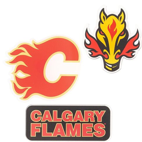 مغناطيس أكريليك صبار الصحراء كالغاري فليمز، 3 عبوات، تصميم زخرفي لدوري الهوكي الوطني NHL مرخص رسميًا (مجموعة مغناطيس أكريليك A) in Kuwait