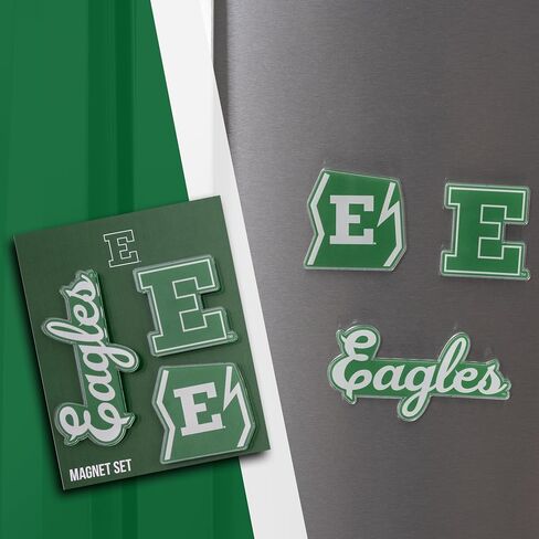 Desert Cactus Eastern Michigan University Acrylic Magnet 3 Pack EMU Eagles Decorative Design Officially Licensed (Magnet Set A) in Saudi Arabia