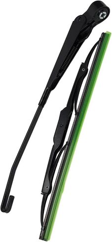 1x with Blades Windscreen Wiper Motor Blade Wiper-Arm for Fishing-Boat Caravan Tractor Auto Accessories Power Tool Windshield Wiper Motor in Kuwait