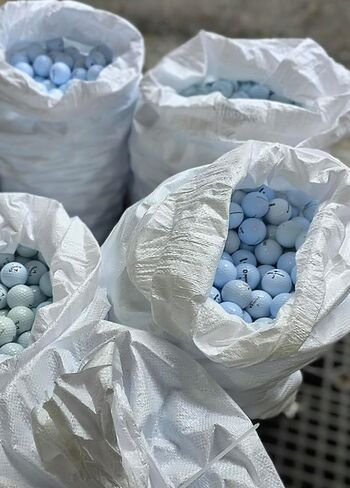 Lot of 5 Used Golf Balls, Great Value Mixed Brands, Clean & Ready to Play in Kuwait