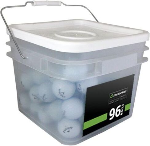 LostGolfBalls ERC Soft Golf Balls – 96 Mint Quality Used Balls Compatible with Callaway – Cleaned & Graded in Kuwait