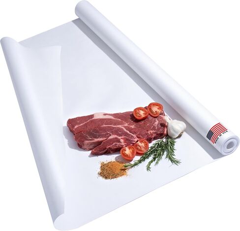 36" x 100' Made in USA White Butcher Paper Roll - Food-Grade, Breathable Butcher Paper - Perfect for BBQ, Smoking Meat, Wrapping Brisket & Protecting the Bark in Kuwait