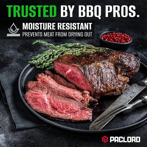 36" x 100' Made in USA White Butcher Paper Roll - Food-Grade, Breathable Butcher Paper - Perfect for BBQ, Smoking Meat, Wrapping Brisket & Protecting the Bark in Kuwait