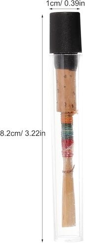 Healeved C-tone Small Oboe Reed Copper Instrument Reed for Students Compact Oboe Accessory Suitable for Wind Instruments Random Color in Kuwait