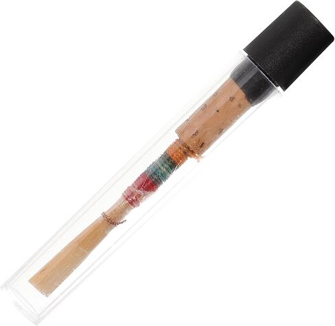 Oboe C-tone Reed Small Reed رقيقة Hautbois Tip Oboe ملحق لاستبدال الأداء القصب مناسب لمشغلات آلات النفخ بلون عشوائي in Kuwait