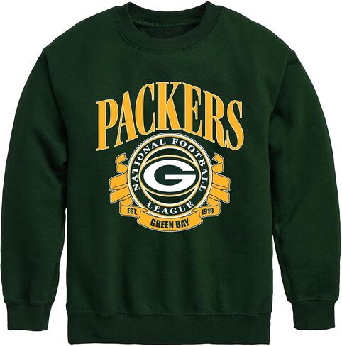 Junk Food NFL Prep - Officially Licensed Youth Pullover Fleece Crew Neck for Boys and Girls in Kuwait