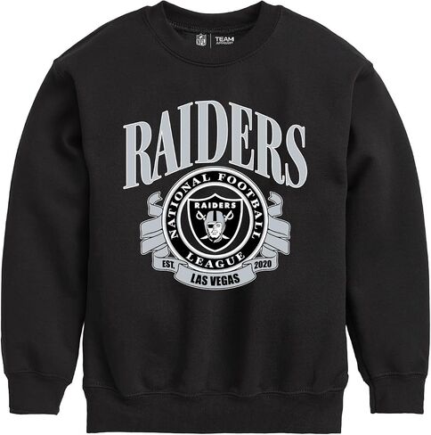 Junk Food NFL Prep - Officially Licensed Youth Pullover Fleece Crew Neck for Boys and Girls in Kuwait