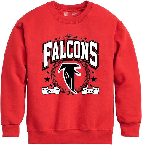 Junk Food NFL Prep - Officially Licensed Youth Pullover Fleece Crew Neck for Boys and Girls in Kuwait