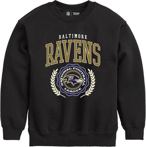 Junk Food NFL Prep - Officially Licensed Youth Pullover Fleece Crew Neck for Boys and Girls in Kuwait