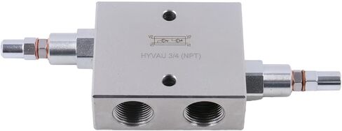 Dual Crossover Hydraulic Relief Cushion Valve DCRV110-12N DCRV11012N 3/4" NPT Port 30GPM Max Flow in Kuwait