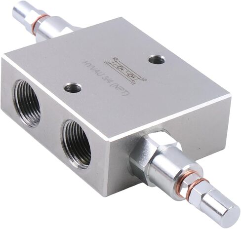Dual Crossover Hydraulic Relief Cushion Valve DCRV110-12N DCRV11012N 3/4" NPT Port 30GPM Max Flow in Kuwait