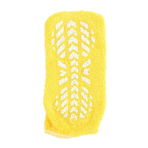 Cardinal Health 58123-YEL Terry Out Single Tread Patient Safety Slippers, Yellow, Pediatric/Small, Case of 48 Pairs in Kuwait