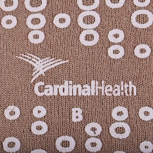 Cardinal Health 68125-BRN Terry in شبشب سلامة المريض ذو المداس المزدوج، بني، لعلاج السمنة in Kuwait