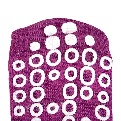 شبشب سلامة للمريض Cardinal Health 58125-PUR Terry in Single Tread، أرجواني، 3X-Large in Kuwait