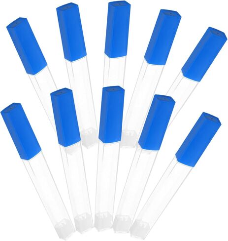 10pcs Thermometer Storage Tube Plastic Holder Case Retail Tubes for Thermometers in Kuwait