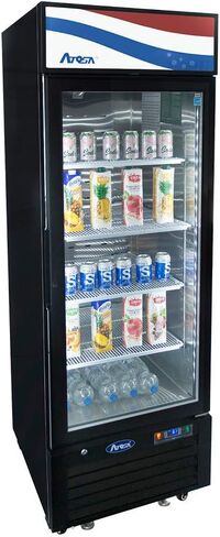 Atosa MCF8725GR Single Section Refrigerator Merchandiser, 24-1/4W x 24D x 76-1/4H in Kuwait