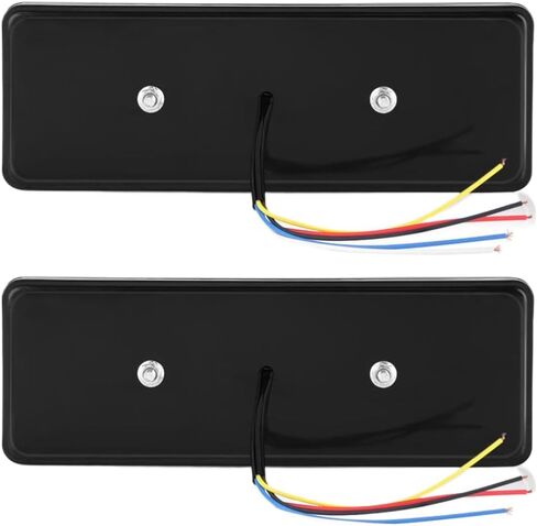 2 X 12V 75-LED Trailer Boat Rear Tail Brake Reverse Taillight Indicator Lamp Waterproof Compatible With Trailer Boat in Kuwait