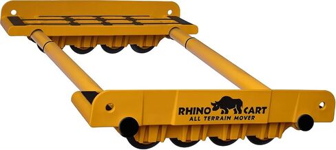 Rhino Cart All Terraain-Mover, Heavy Duty Dolly, 2000 lb Capacity, Expandable 6-46 inches, Made in USA in Kuwait