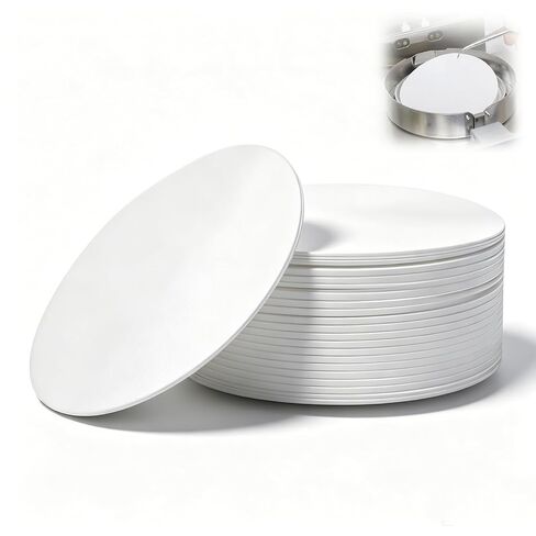 90mm Glass Fiber Sample Pads for Moisture Analyzers Binderless Glass Fiber Sample Testing Filter- 200 Count in Kuwait