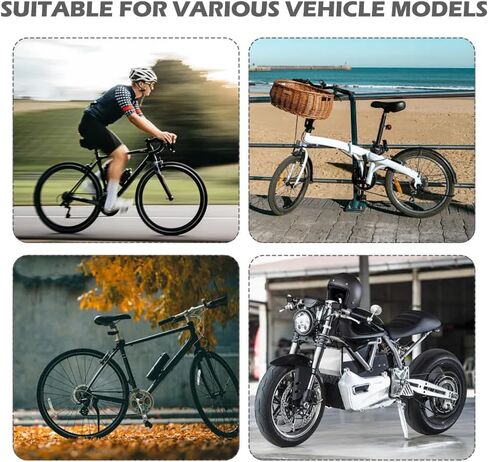 Kakalote 1 Pair Bike Rear Pedals, Folding Rear Seat Footrest Pedal, Aluminium Alloy Non-Slip Bicycle Footrests, Quick Release Foot Plates Pedals for Mountain Bike E-Bike in Kuwait