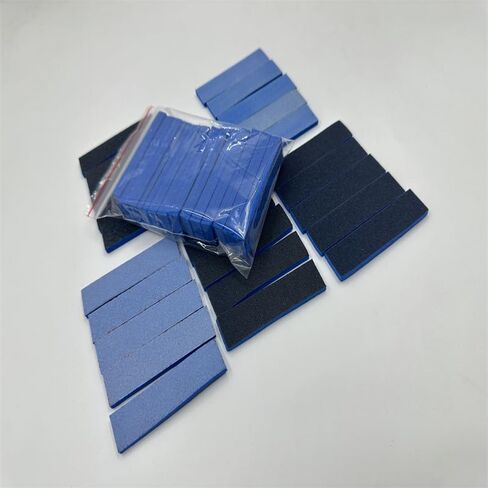 Sanding Sponge for Model Gundam Building, Hobby Model Tools Hand Sanding Block Waterproof Wet Dry Reuse 400 to 1200 Grit Sandpaper, 25 Sheets in Kuwait