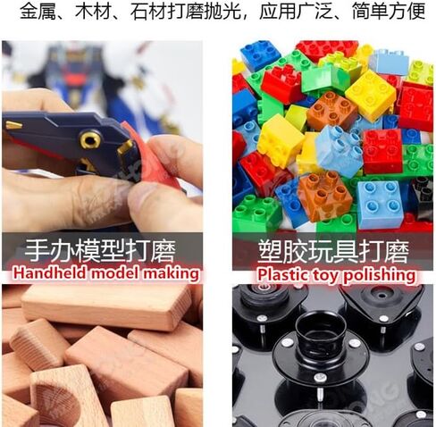 Sanding Sponge for Model Gundam Building, Hobby Model Tools Hand Sanding Block Waterproof Wet Dry Reuse 400 to 1200 Grit Sandpaper, 25 Sheets in Kuwait
