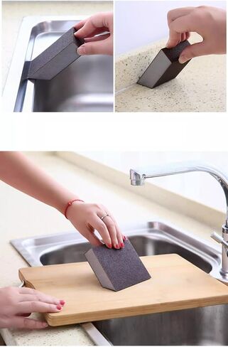 8-Piece Sanding Block Set - Sanding Sponges for Wood Versatile Polishing | Suitable for Metal, Plastic & More, Sandpaper Slock in Kuwait