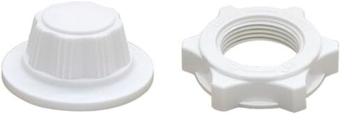 Fan Nut Set Fan Fixing Nut Corrosion Resistant Nut ABS Material Nuts Set Wear Resistant Nut Replacement Nut for Home Use(White) in Kuwait