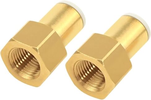 KQ2F/KB2F6-01/02 8-01/02/03 خيط داخلي مشترك PCF قطعة واحدة (KQ2F16-04A) in Kuwait