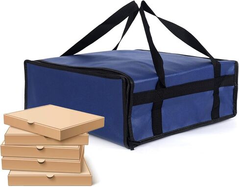 Insulated Pizza Delivery Bag Measures 20x20x8In ChesandisPerfect for rcarryinghotmealsandcoldishesThereusable Catering Transport Bags AreIdeal for Use by Drivers,Restaurants,and Food DeliveryServices in Kuwait