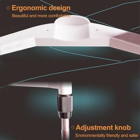 Adjustable Optometry Chin Support Bracket with Knob, Forehead Training Headrest 135-235mm for Optical Shops, Enhanced Comfort & Stability for Eye Exam Procedures in Kuwait