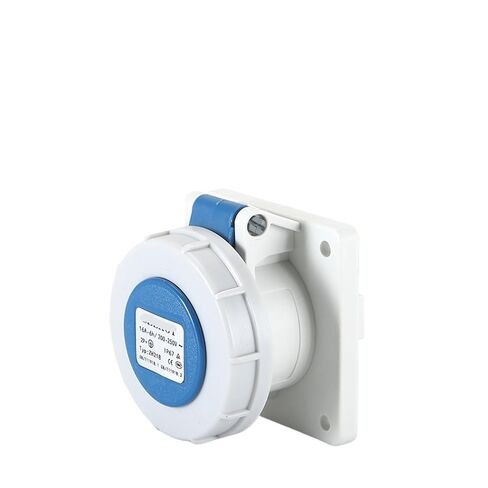 Industrial Socket 3P 16A IP67 Concealed Direct Waterproof and dustproof Stage Lighting Data Center Supporting in Kuwait