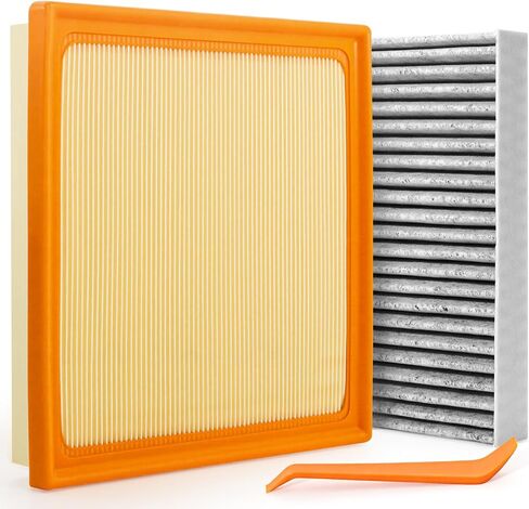 Engine Air Filter 17220-5LA-A00 and Cabin Filter 80290-SDA-A00 Compatible with Hon da CR-V 2015-2016, Ideal for Maintaining Clean Airflow in Hon da CRV Air Filter Systems in Saudi Arabia