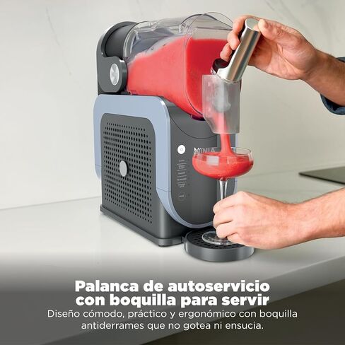 Ninja SLUSHI FS301LAA صانع المشروبات المجمدة والجرانيت مع تقنية RapidChill، 2.6 لتر (88 أونصة)، 5 برامج أوتوماتيكية، مثالية للأقحوانات والضربات والمزيد، تصميم ممتاز، أسود، FS301LAA in Kuwait