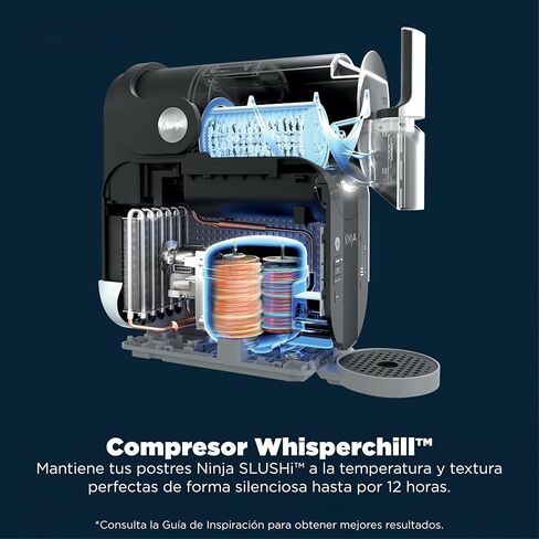 Ninja SLUSHI FS301LAA صانع المشروبات المجمدة والجرانيت مع تقنية RapidChill، 2.6 لتر (88 أونصة)، 5 برامج أوتوماتيكية، مثالية للأقحوانات والضربات والمزيد، تصميم ممتاز، أسود، FS301LAA in Kuwait