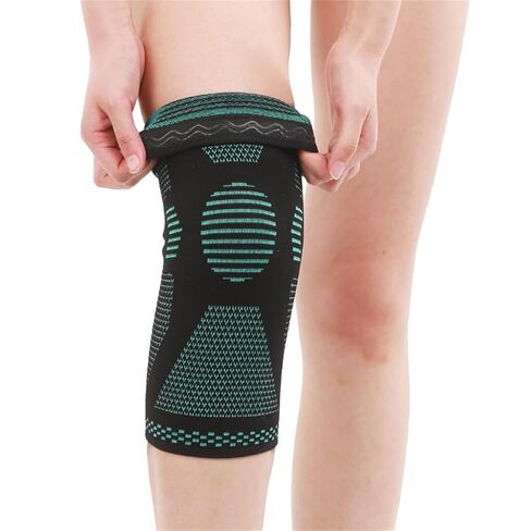 Knitted Nylon Sports Knee Pads for Men and Women Running Fitness Outdoor Hiking Warm in Kuwait