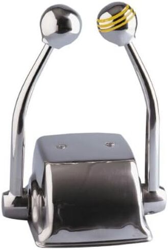 Ongaro Standard Control Arm Set with Gold Throttle Knob & Plain Shift Knob in Kuwait
