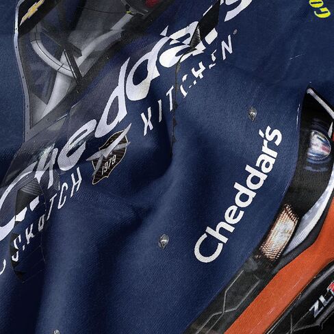 شمال غرب NASCAR كايل بوش شيدر منشفة الشاطئ الخالية من الرمال العاكسة، حمام بوليستر خفيف الوزن وسريع الجفاف، معدات مروحة السفر للسباحة في حمام السباحة، 35 × 60 بوصة in Kuwait