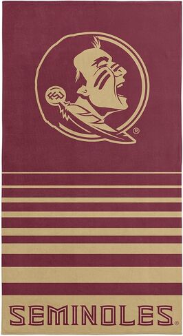 Northwest Florida State Seminoles NCAA Striped Jacquard Beach Towel 36 x 72 Inches in Kuwait