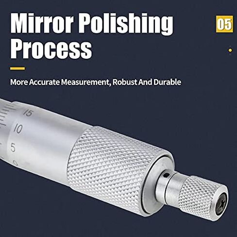 Measuring Range0-25mm Outside Micrometer Metric Carbide Gauge Standards Caliper Measurement Tools Teaching Steel Engraving in Kuwait